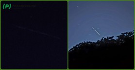 Spectacol nocturn pe cerul R. Moldova. Unii au crezut că văd OZN-uri, alții pe Moș Crăciun